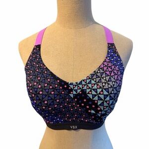 VSX Geometric Pattern Sports Bra